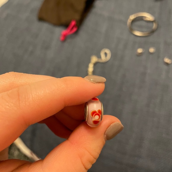 Pink Floral Pandora - Picture 2 of 4